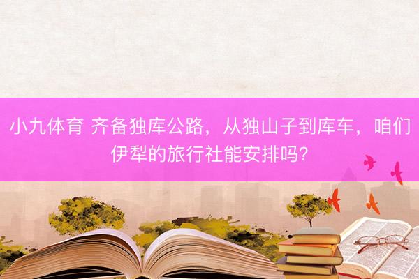 小九体育 齐备独库公路，从独山子到库车，咱们伊犁的旅行社能安排吗？
