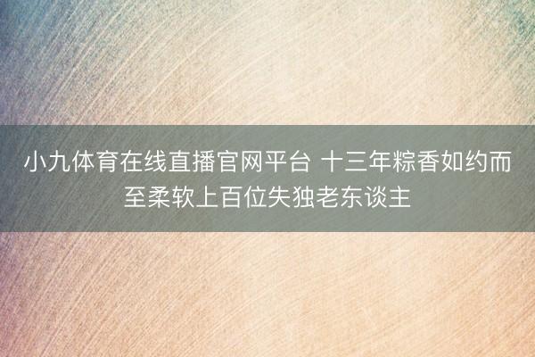 小九体育在线直播官网平台 十三年粽香如约而至柔软上百位失独老东谈主